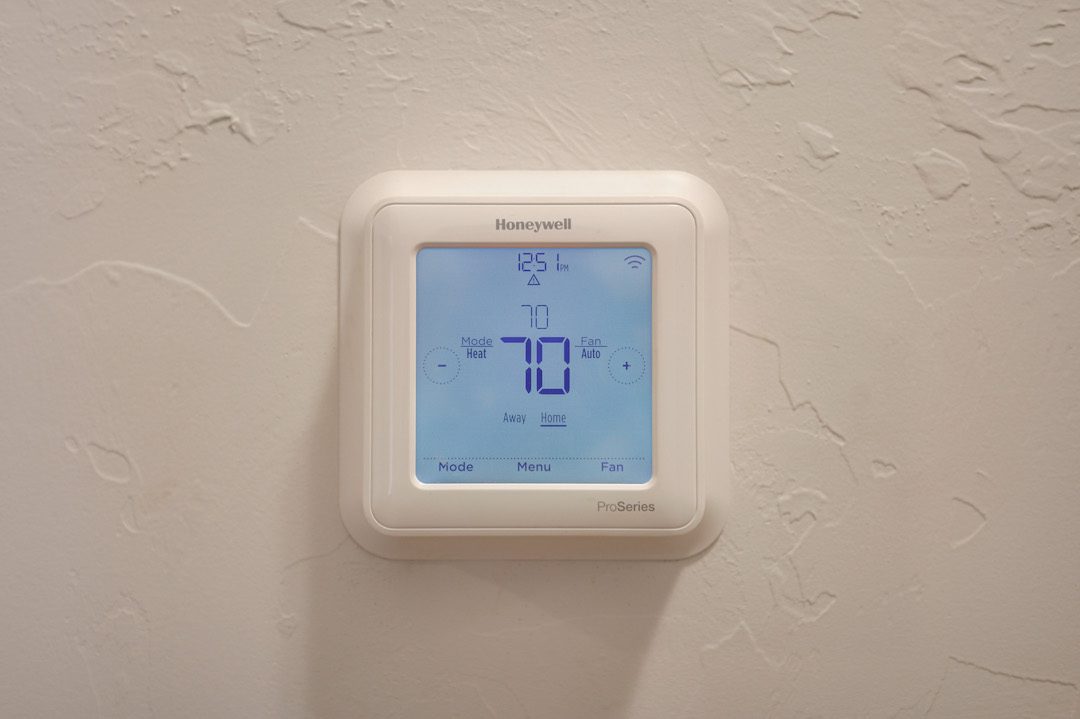 Photo of Charleston floorplan smart thermostat