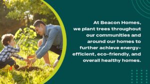 Benefits of planting trees around homes